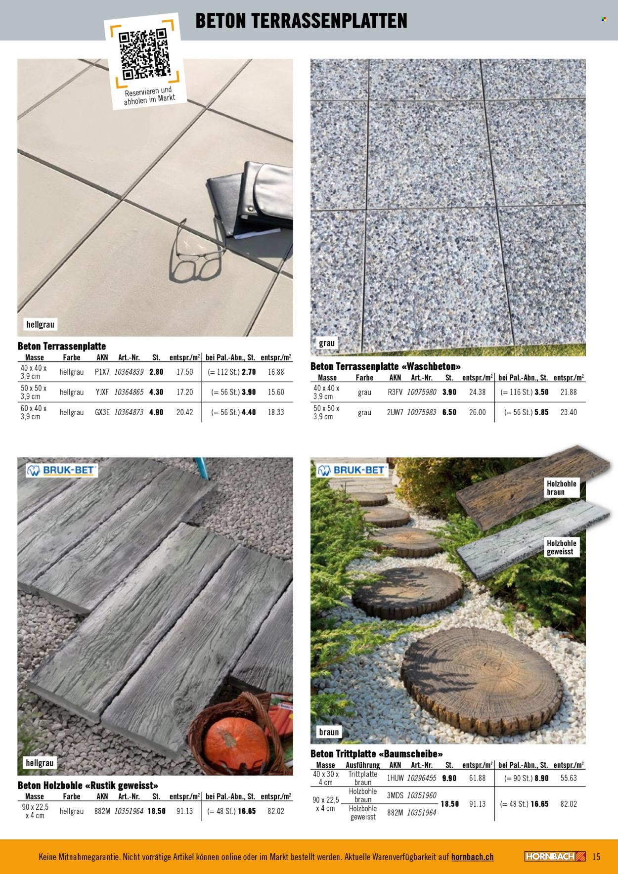 Catalogue Hornbach. Page 15. Page 15