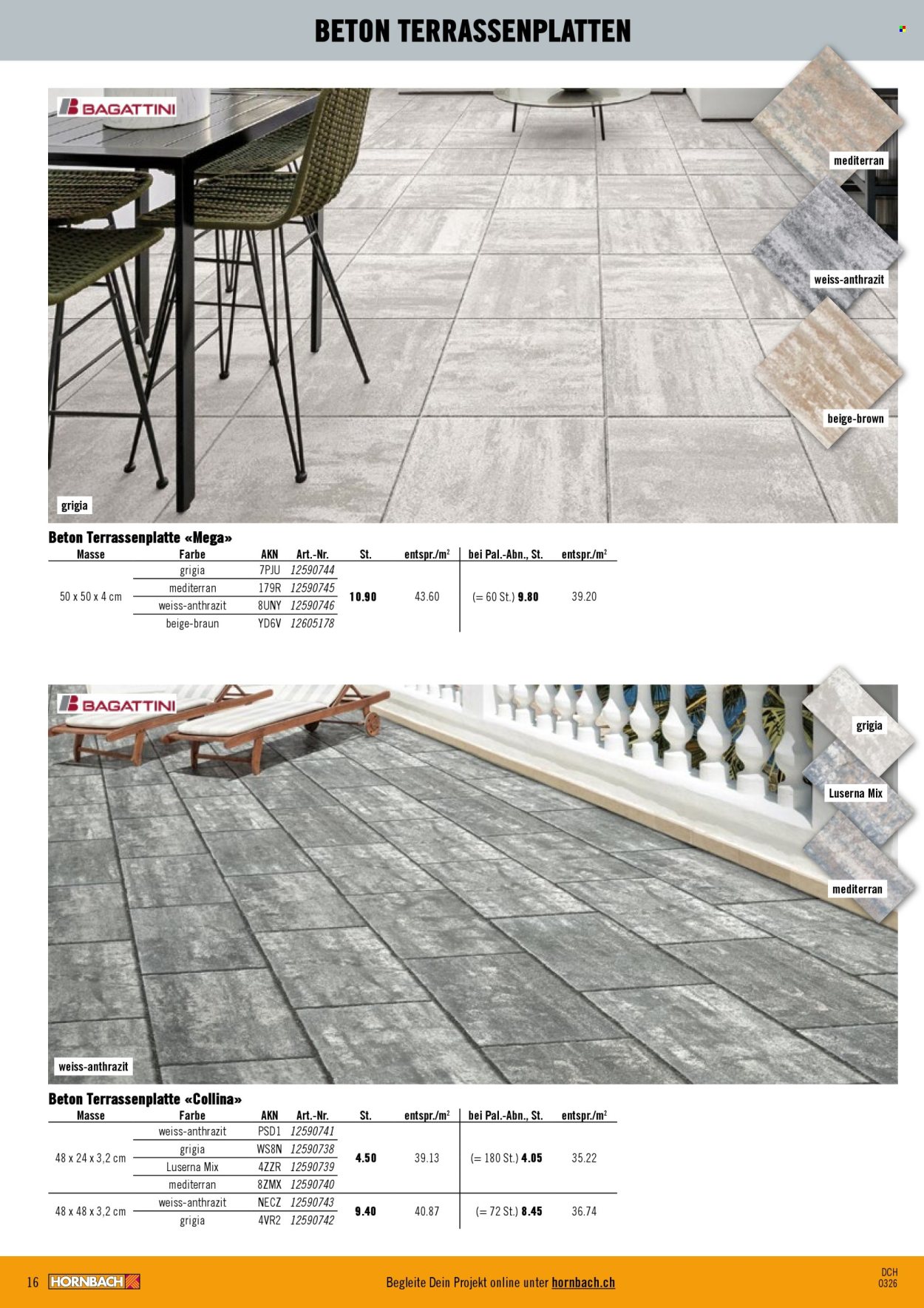 Catalogue Hornbach. Page 16. Page 16