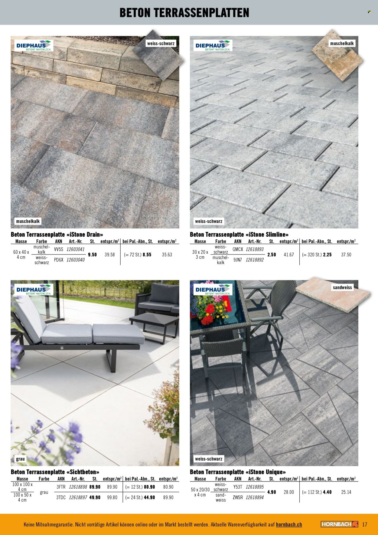 Catalogue Hornbach. Page 17. Page 17