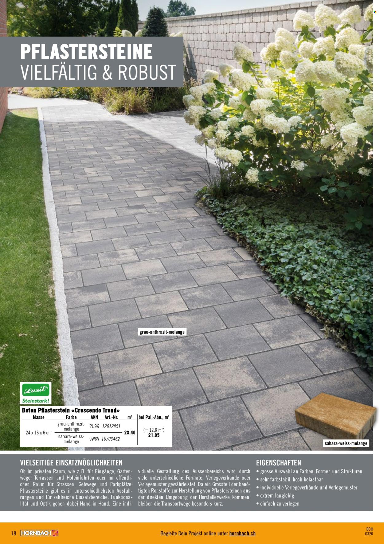 Catalogue Hornbach. Page 18. Page 18