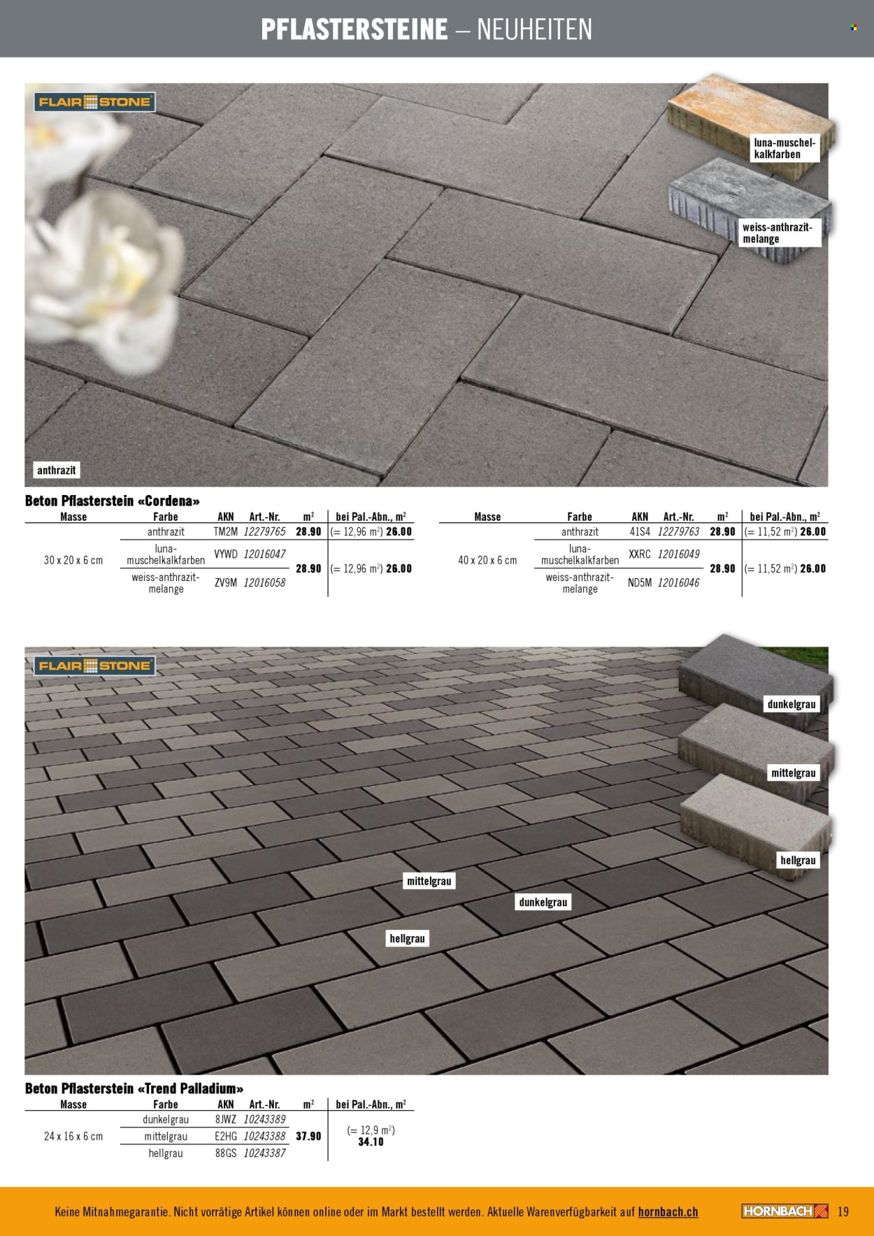 Catalogue Hornbach. Page 19. Page 19