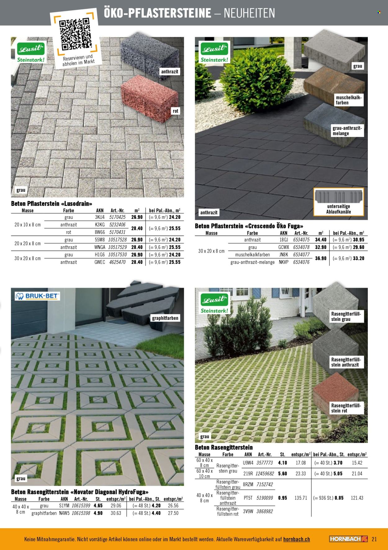 Catalogue Hornbach. Page 21. Page 21