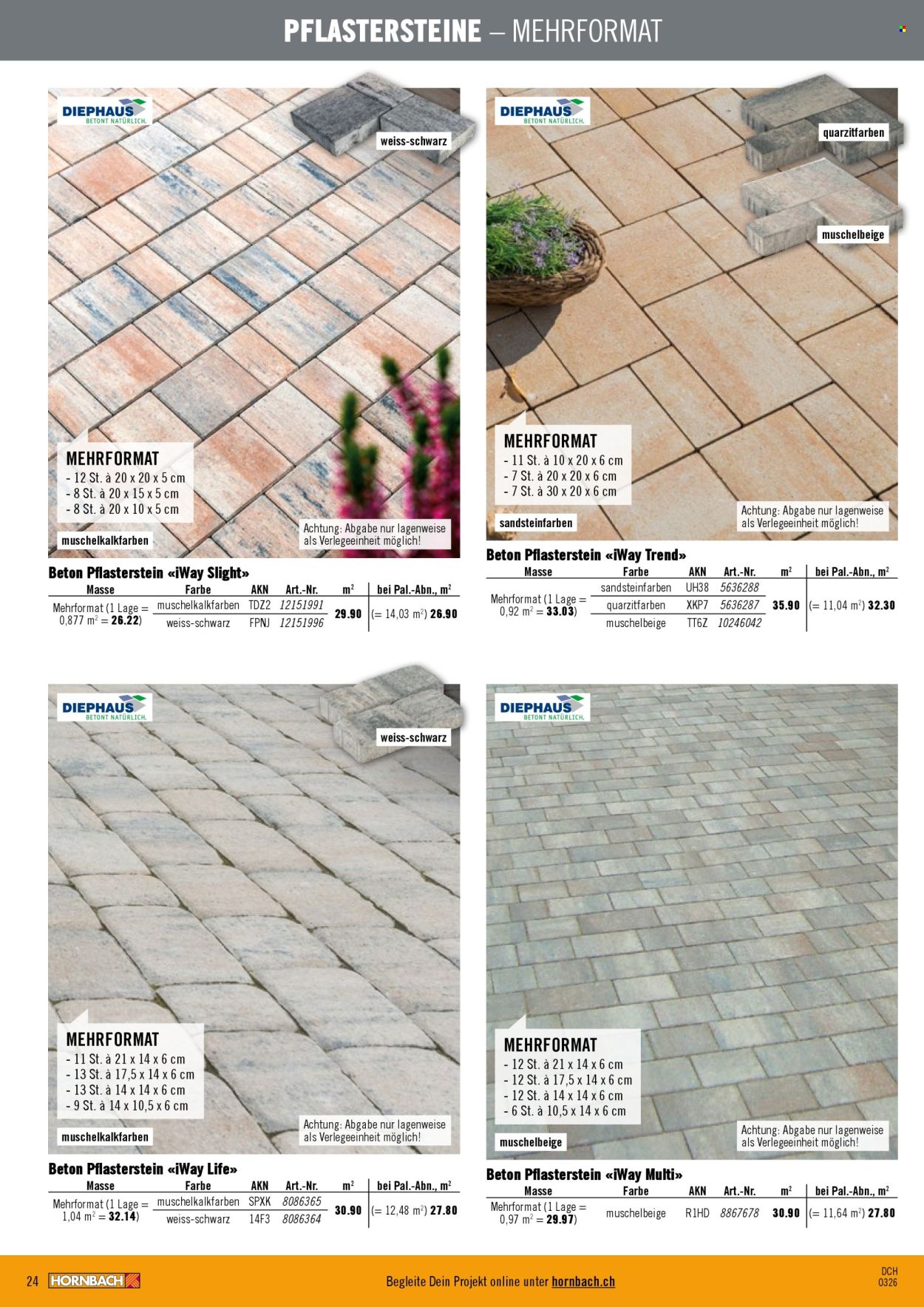 Catalogue Hornbach. Page 24. Page 24