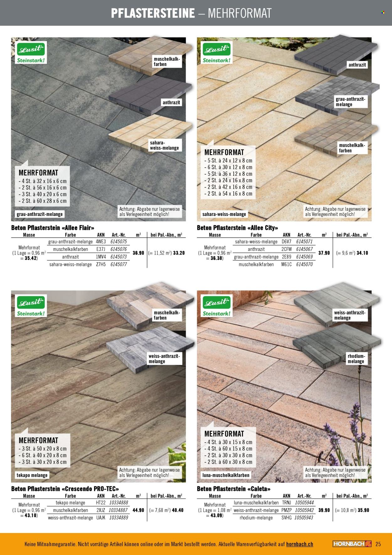 Catalogue Hornbach. Page 25. Page 25