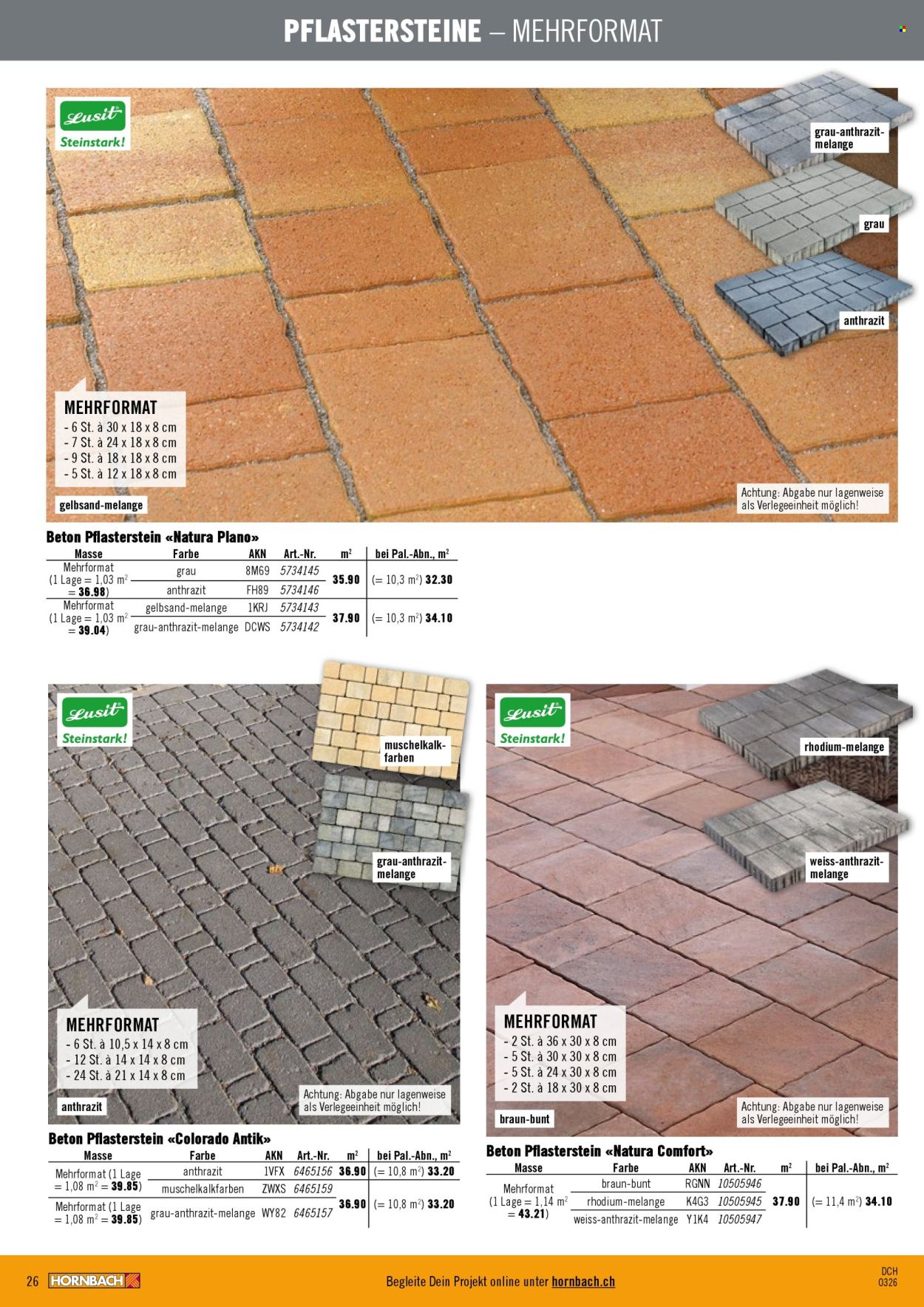 Catalogue Hornbach. Page 26. Page 26