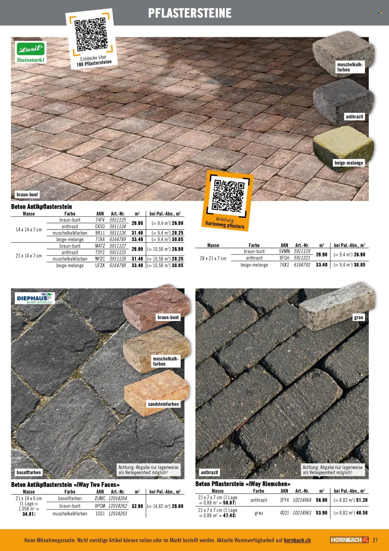 Catalogue Hornbach. Page 27. Page 27