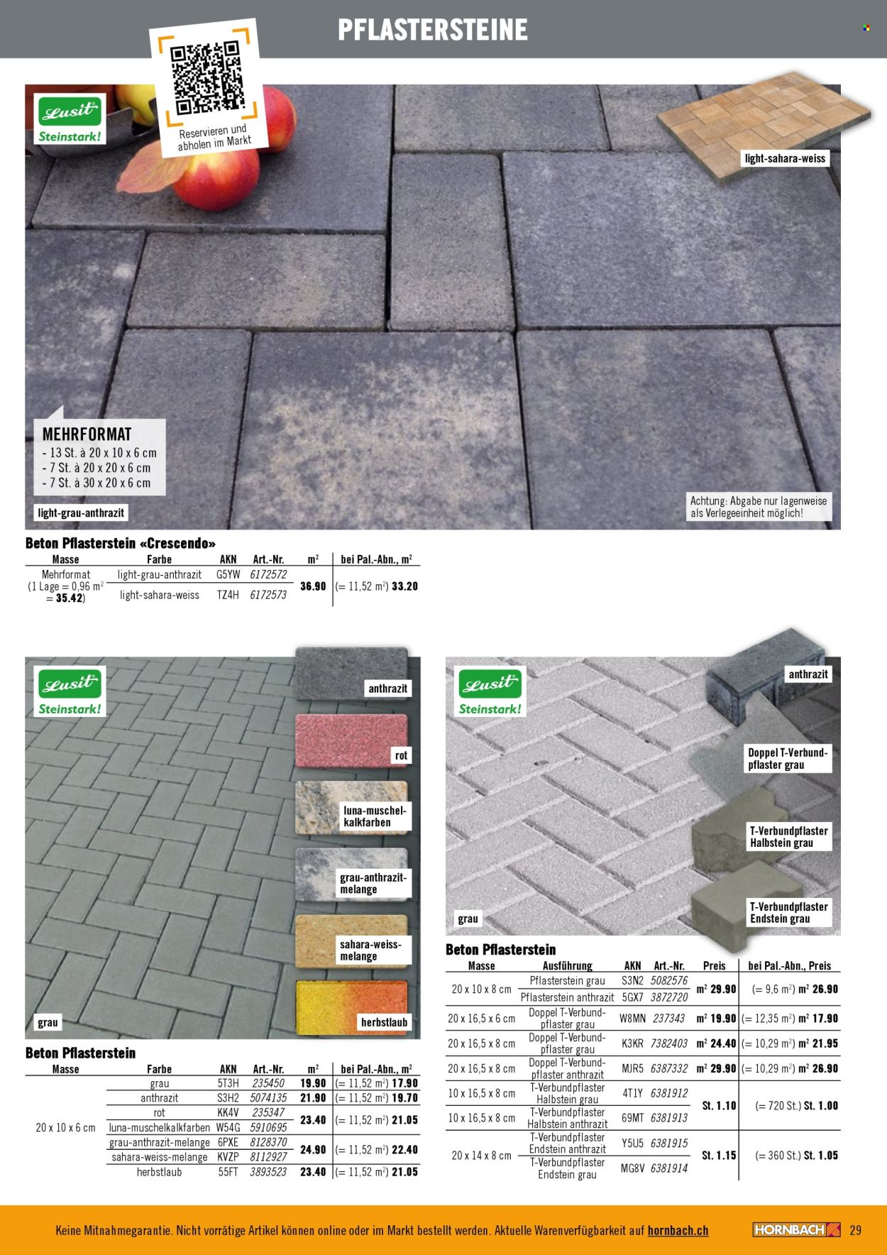 Catalogue Hornbach. Page 29. Page 29