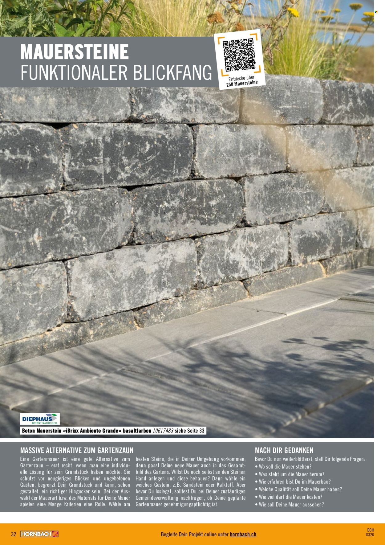 Catalogue Hornbach. Page 32. Page 32