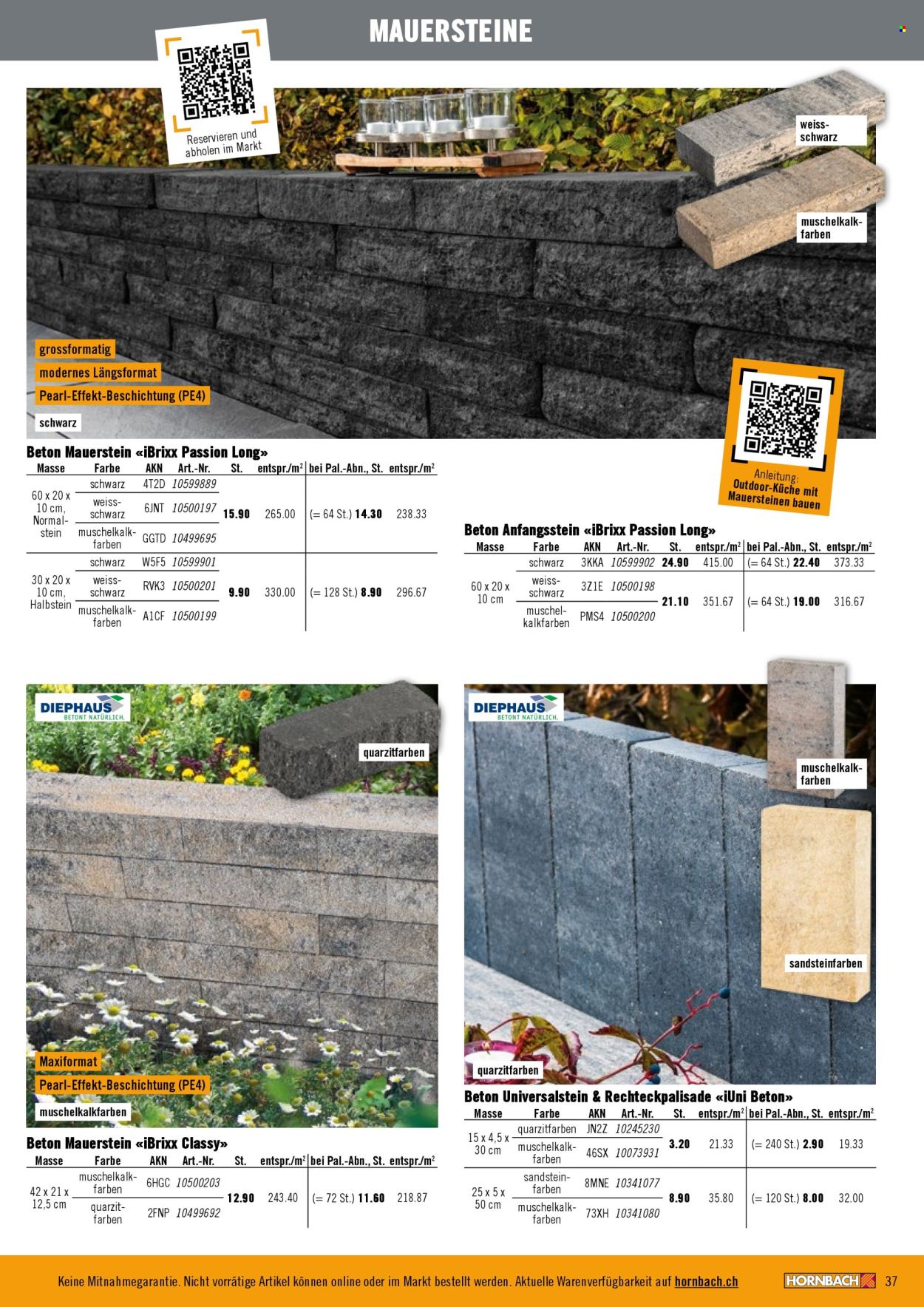 Catalogue Hornbach. Page 37. Page 37