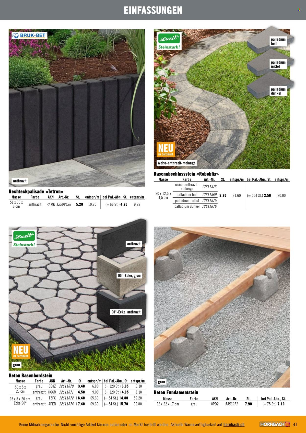 Catalogue Hornbach. Page 41. Page 41