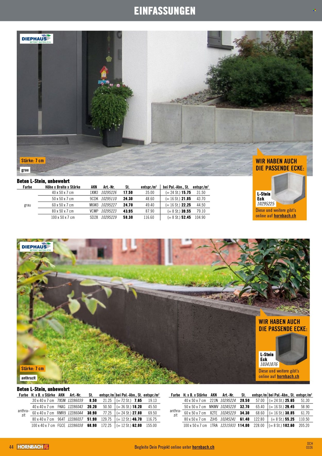 Catalogue Hornbach. Page 44. Page 44