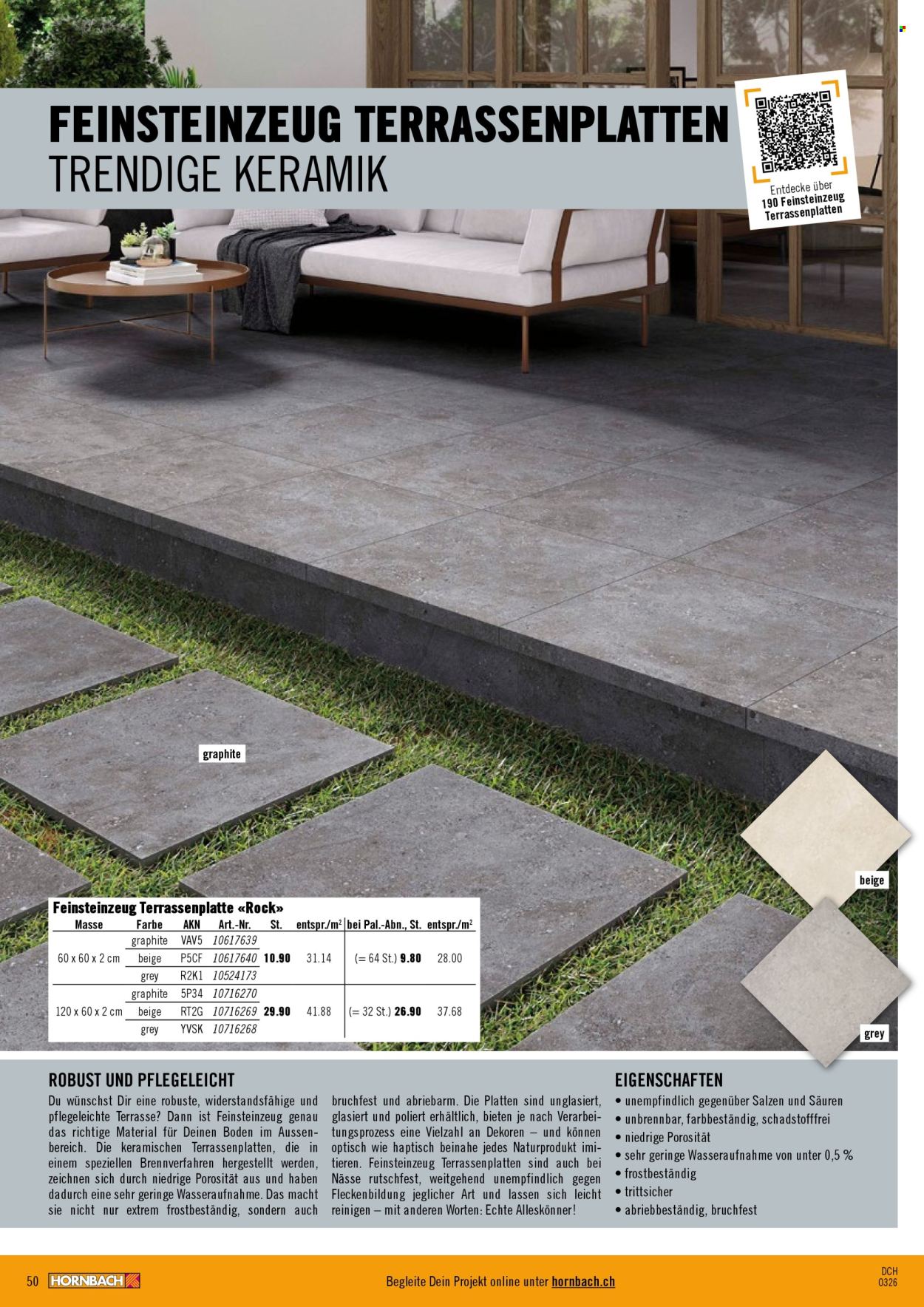 Catalogue Hornbach. Page 50. Page 50