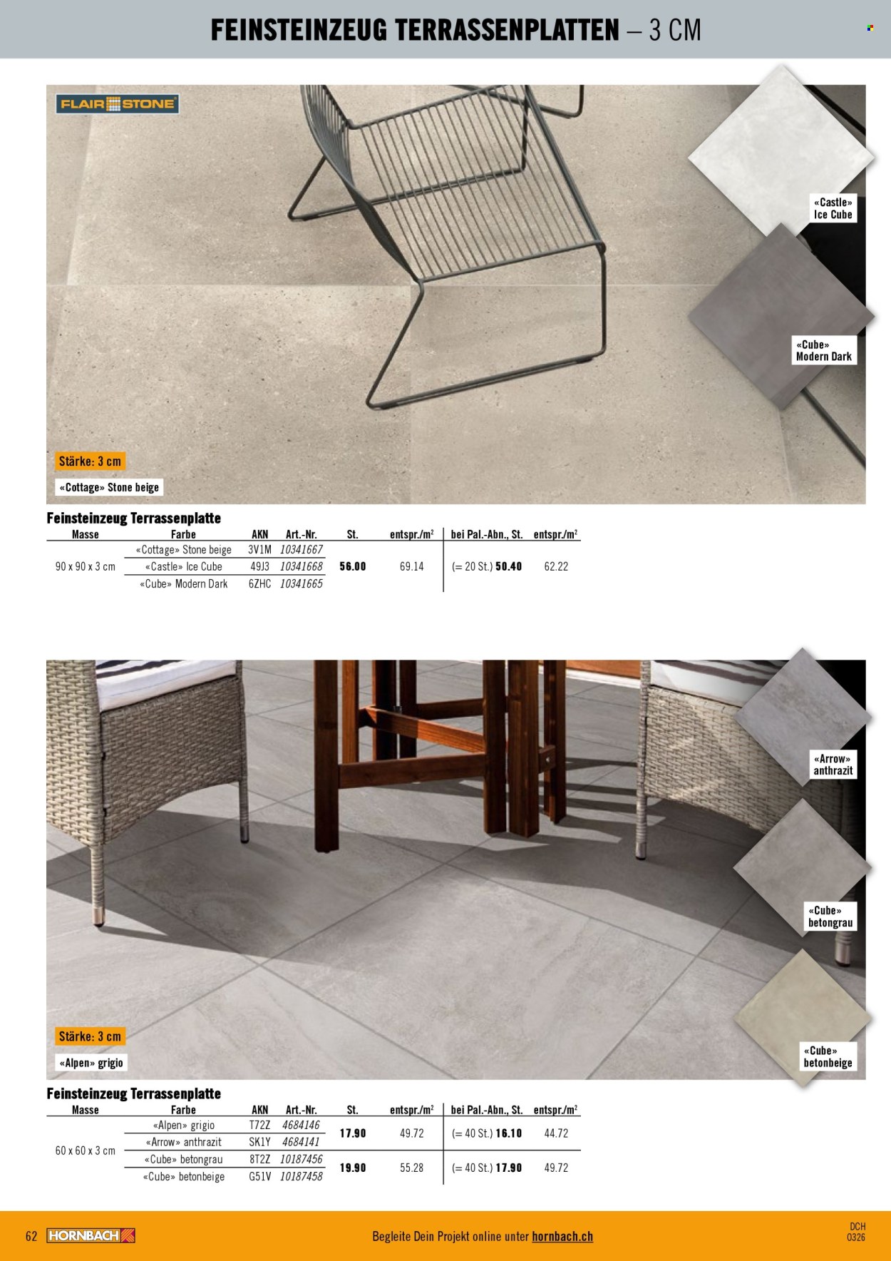 Catalogue Hornbach. Page 62. Page 62