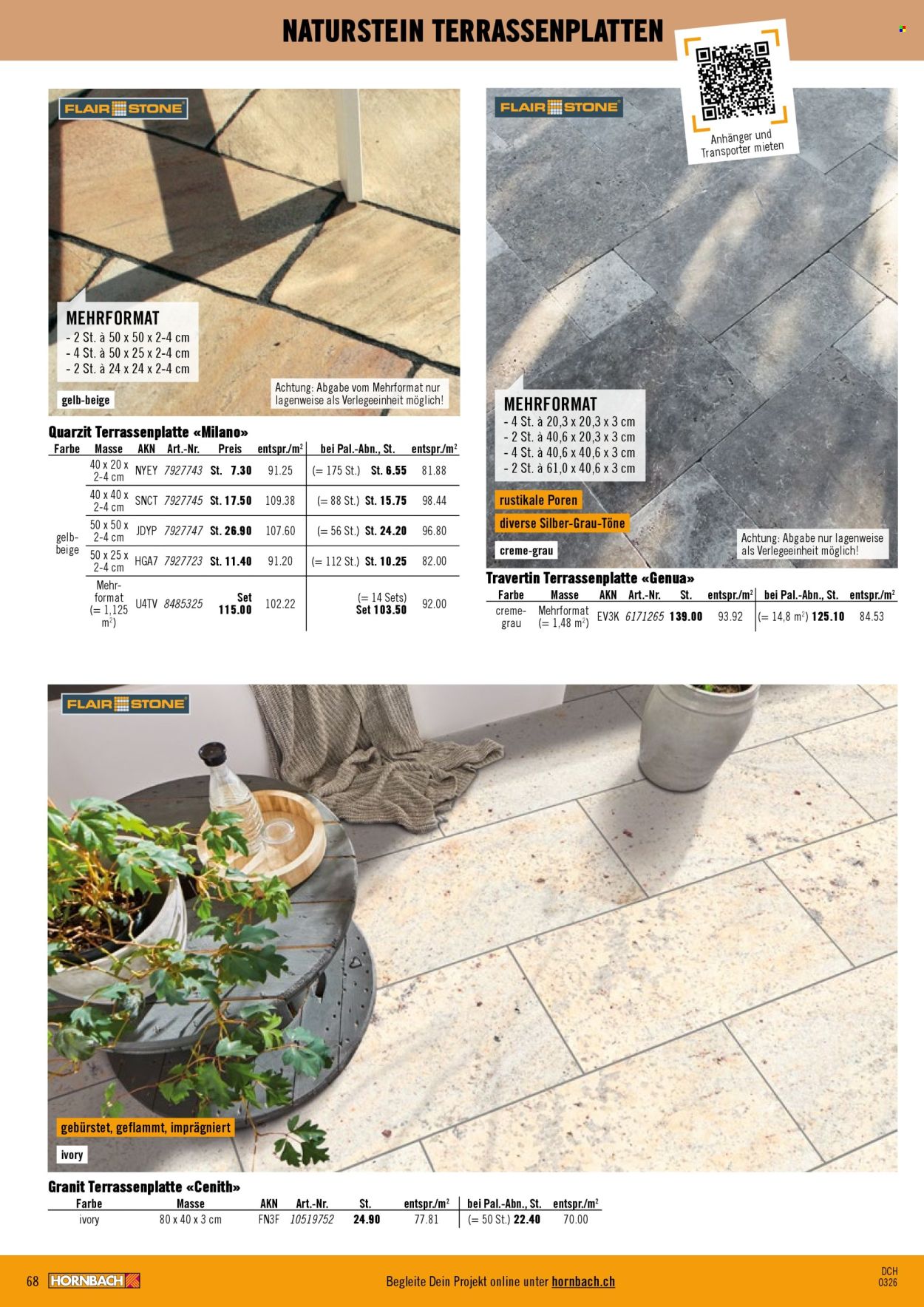 Catalogue Hornbach. Page 68. Page 68