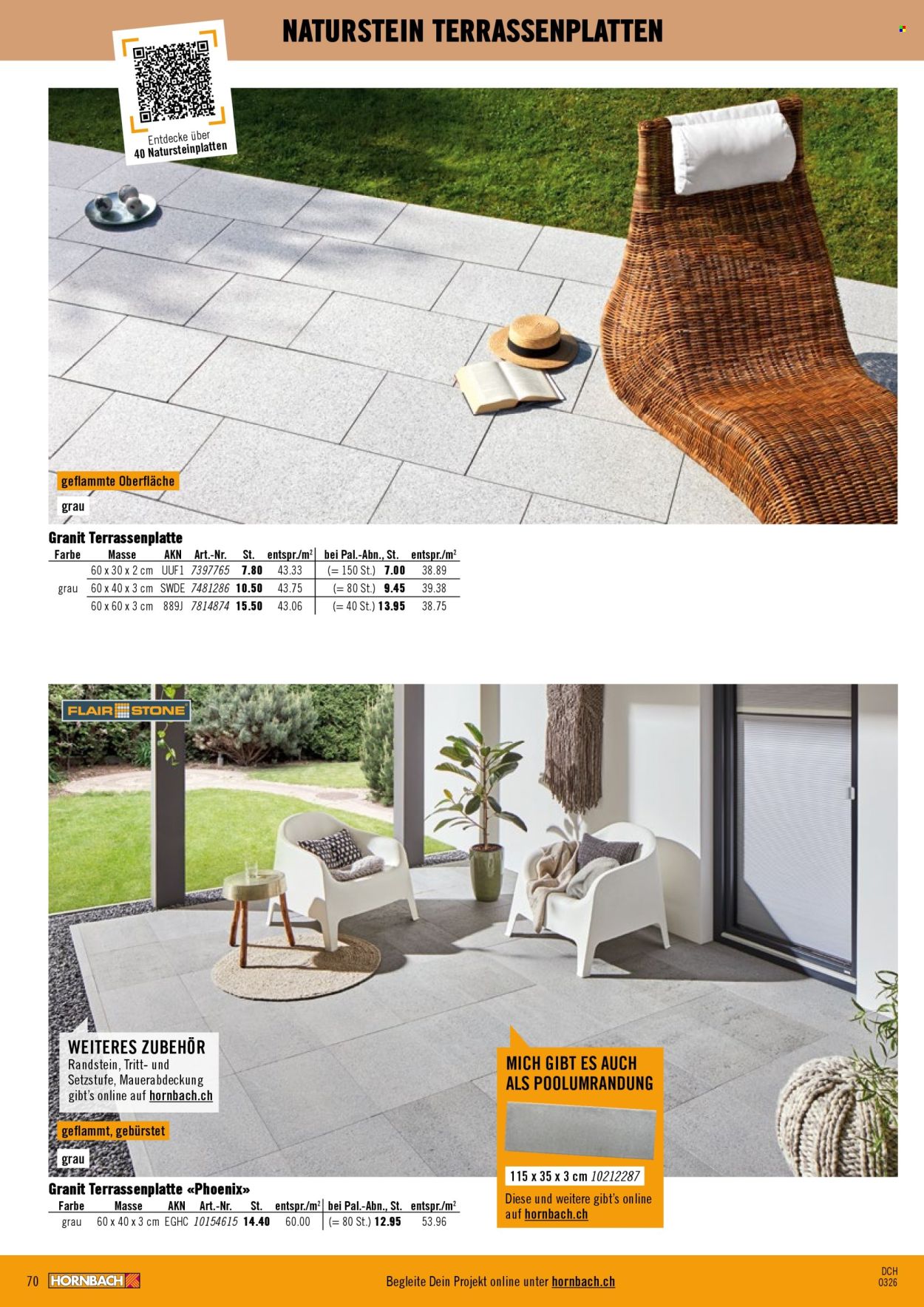 Catalogue Hornbach. Page 70. Page 70