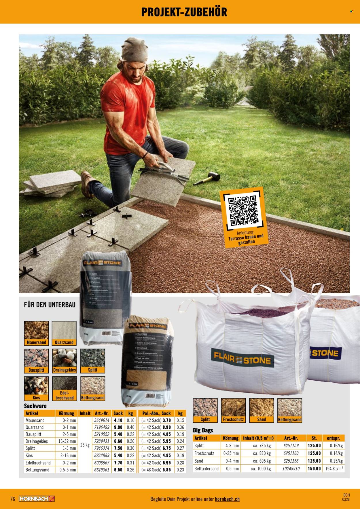 Catalogue Hornbach. Page 76. Page 76