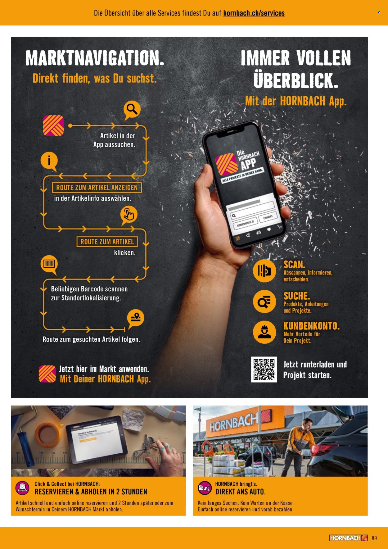 Catalogue Hornbach. Page 89. Page 89