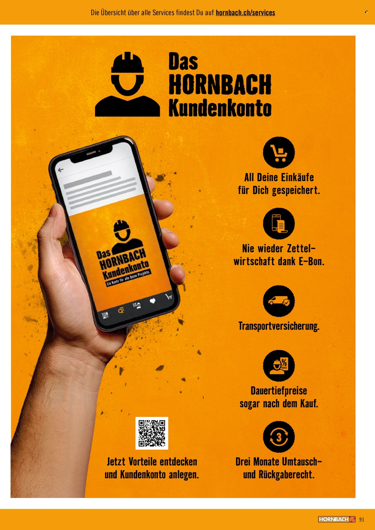 Catalogue Hornbach. Page 91. Page 91