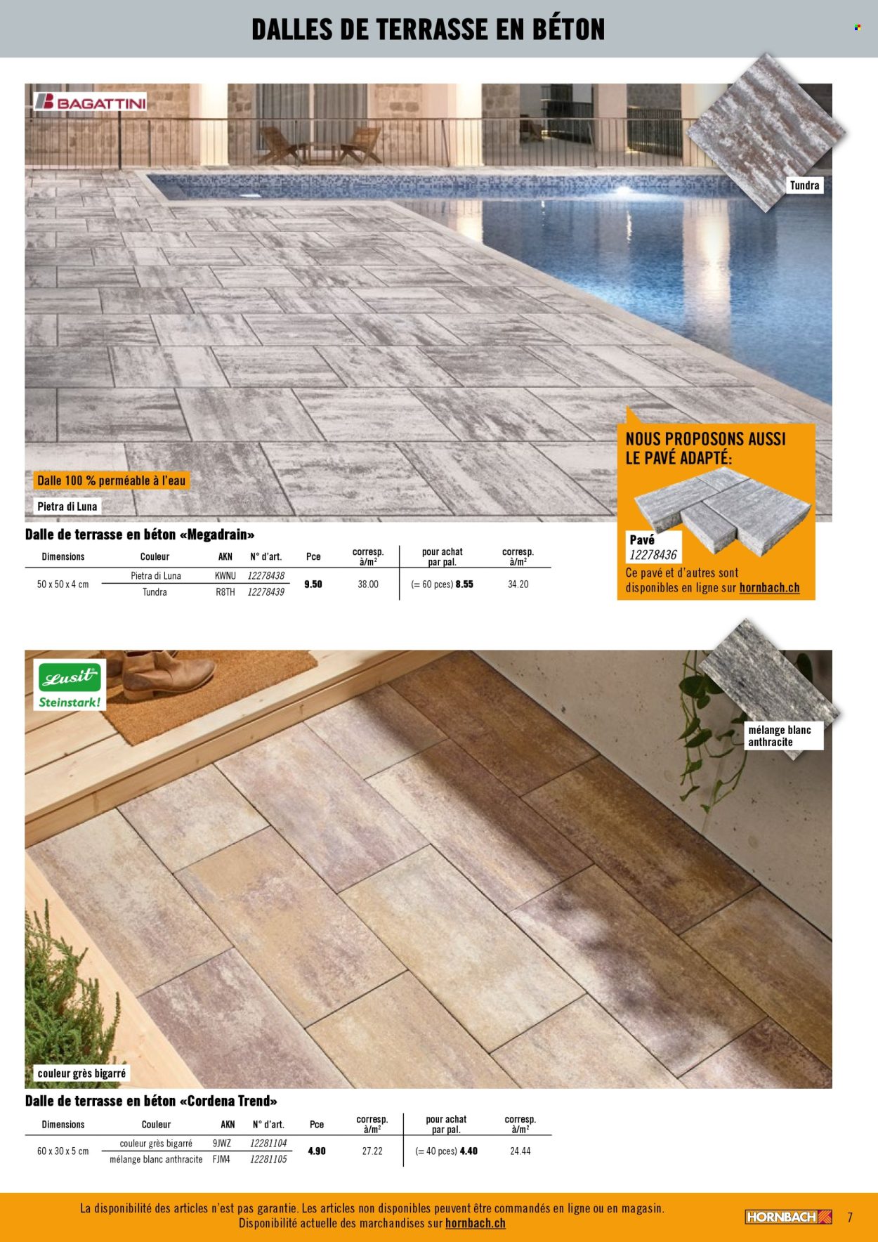 Catalogue Hornbach. Page 7. Page 7