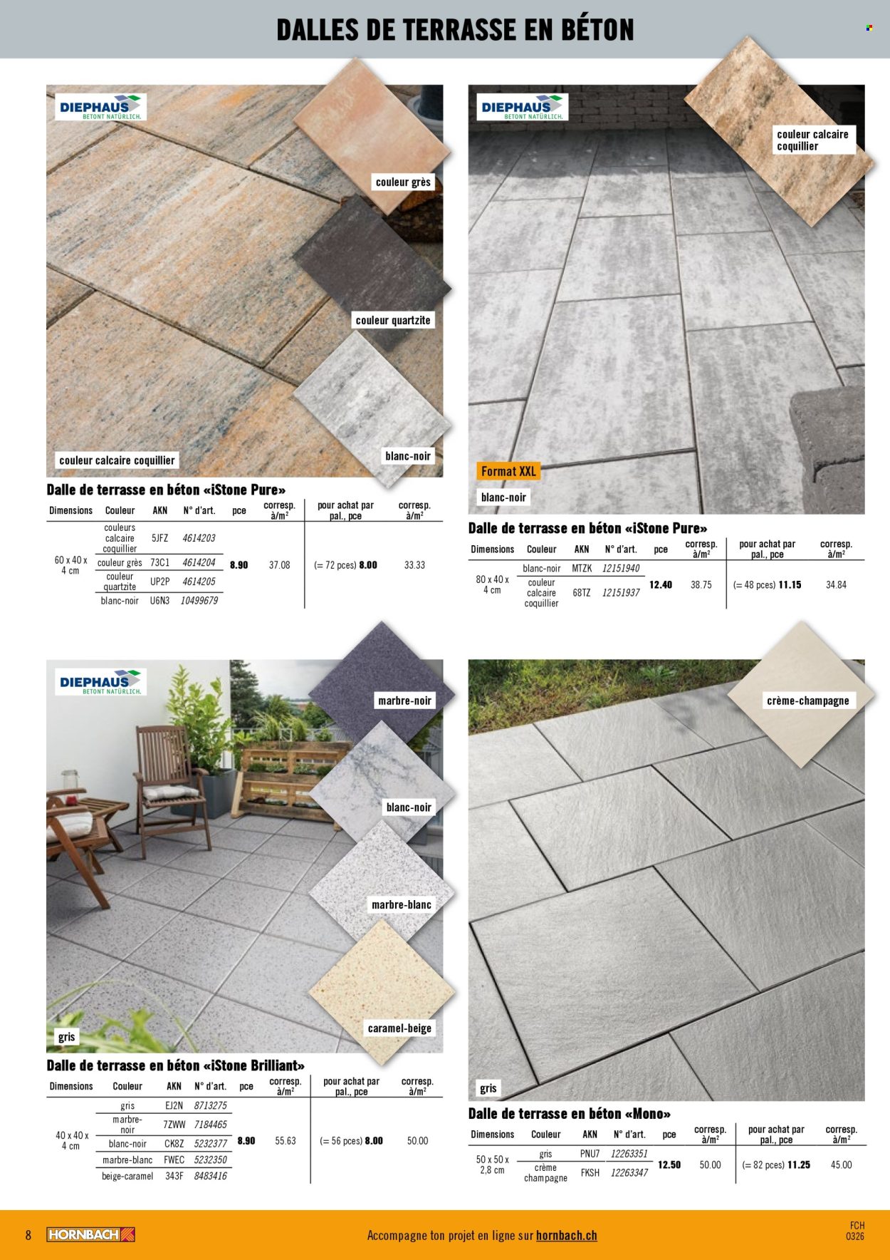 Catalogue Hornbach. Page 8. Page 8