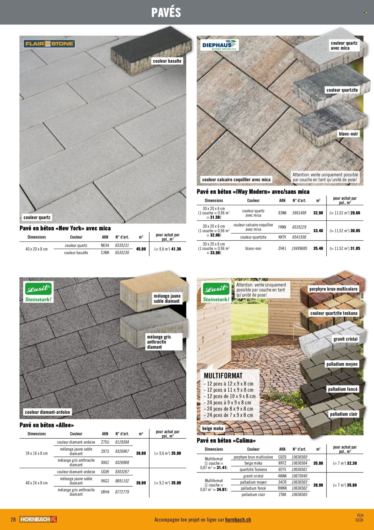 Catalogue Hornbach. Page 28. Page 28