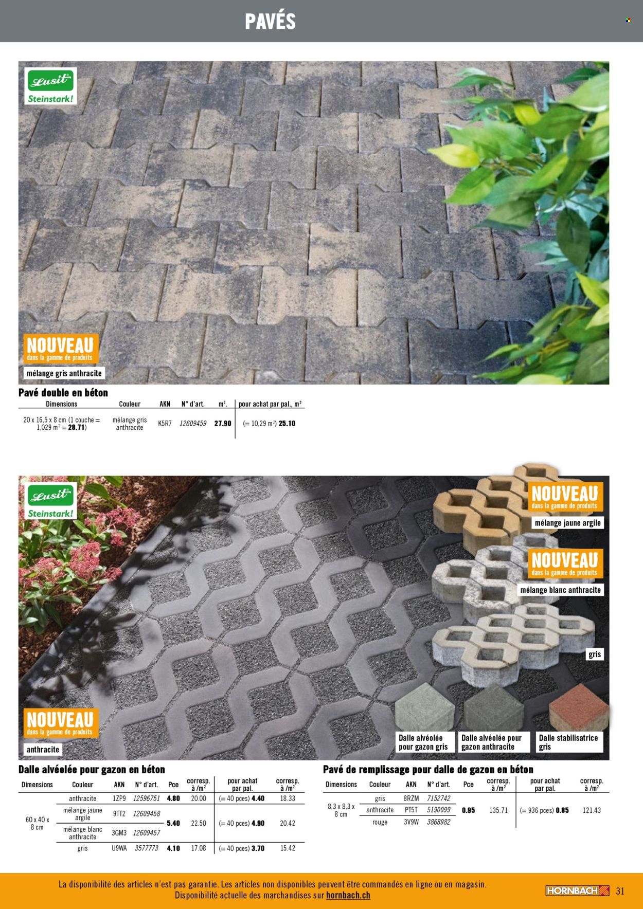 Catalogue Hornbach. Page 31. Page 31
