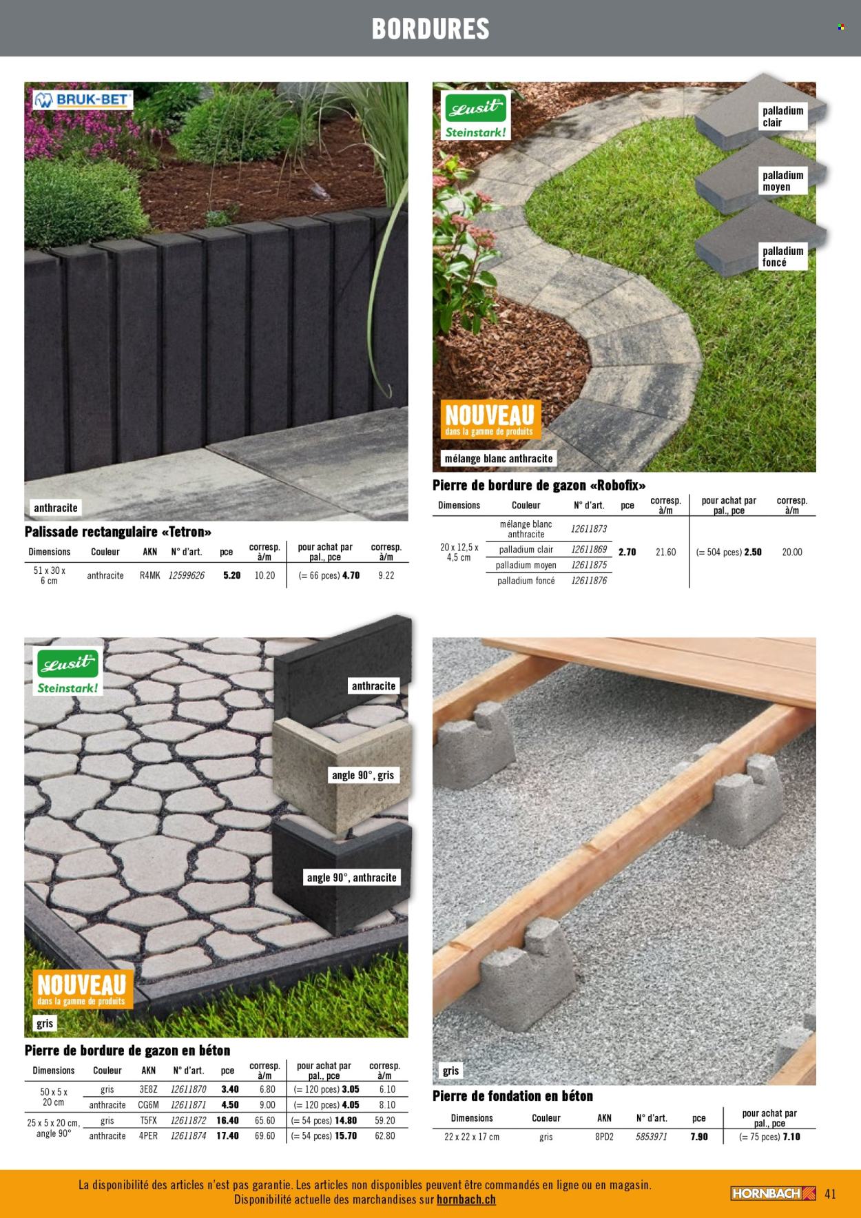 Catalogue Hornbach. Page 41. Page 41