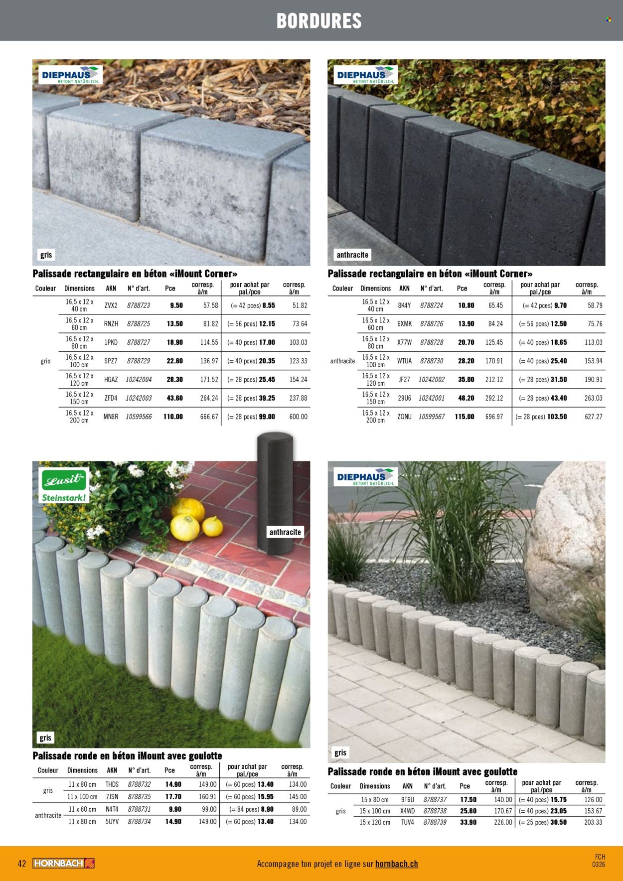 Catalogue Hornbach. Page 42. Page 42