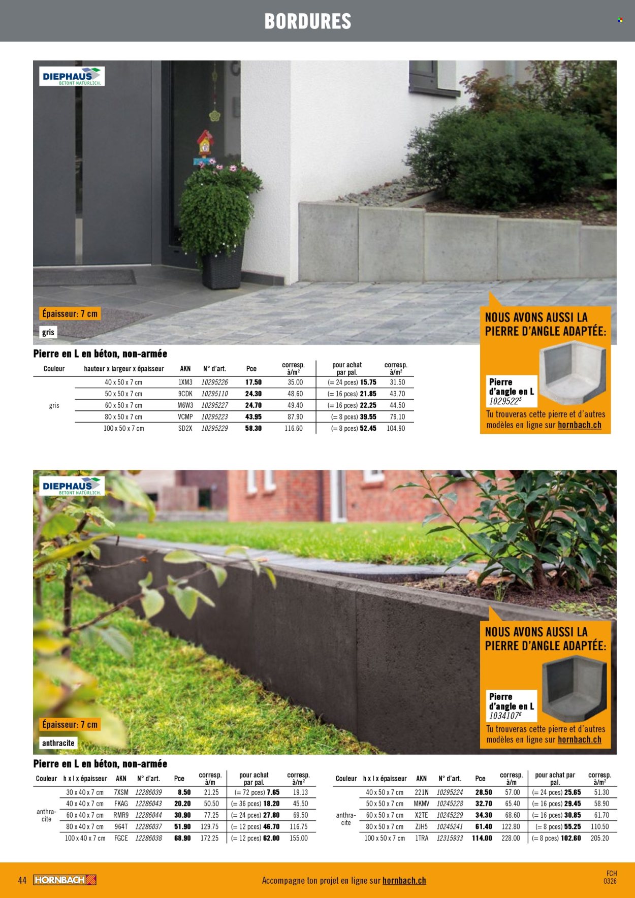 Catalogue Hornbach. Page 44. Page 44