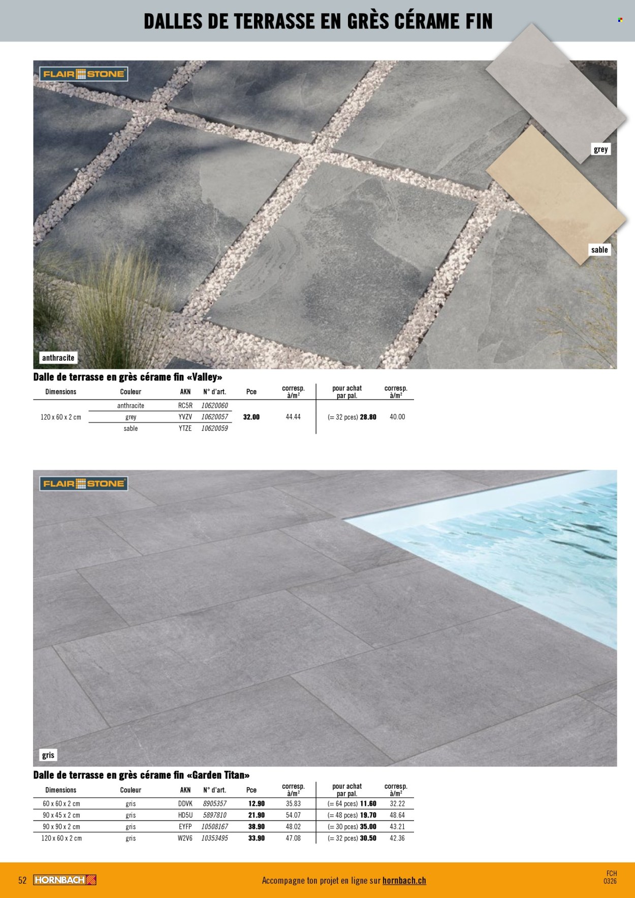 Catalogue Hornbach. Page 52. Page 52