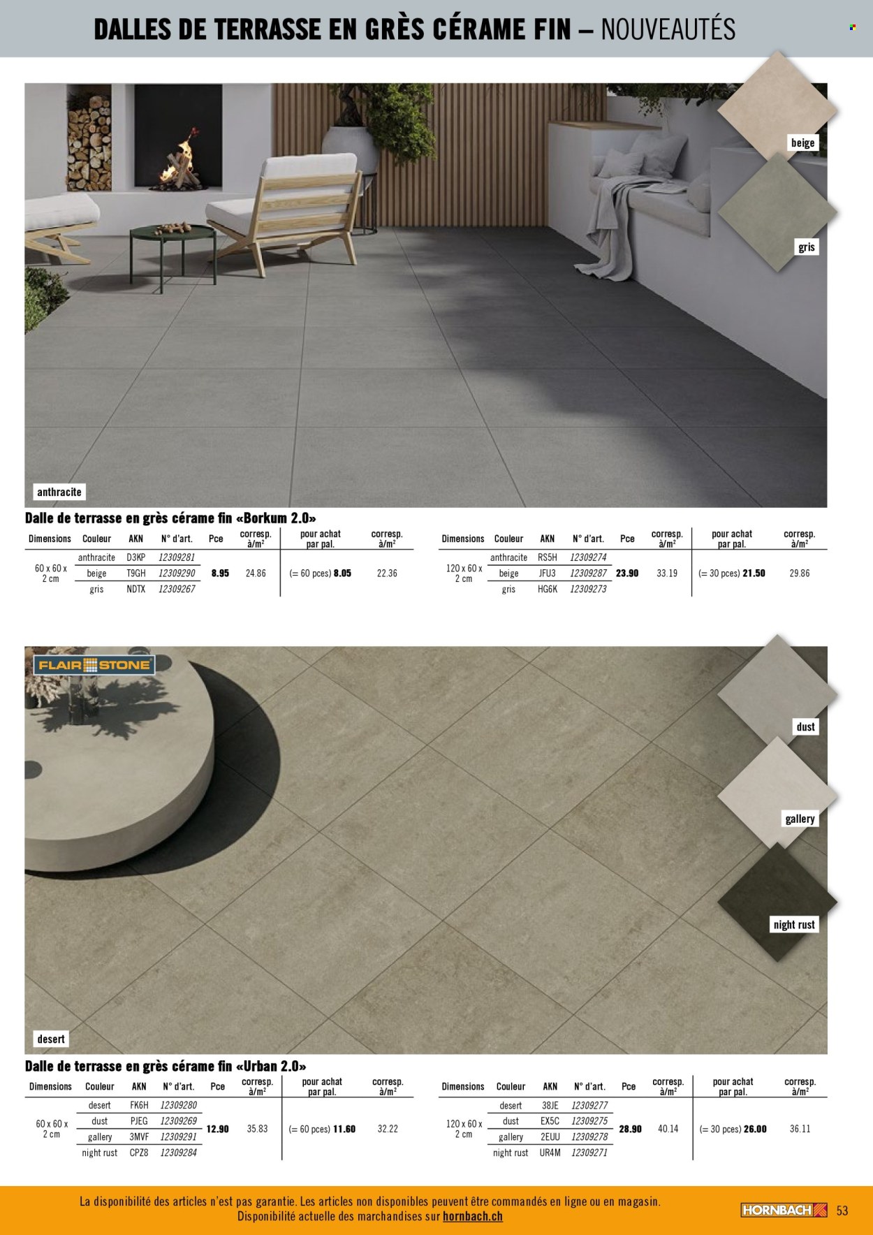 Catalogue Hornbach. Page 53. Page 53