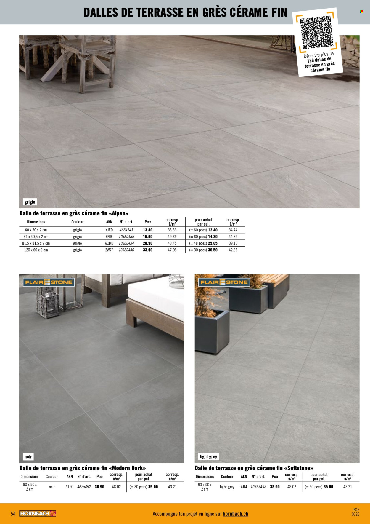 Catalogue Hornbach. Page 54. Page 54