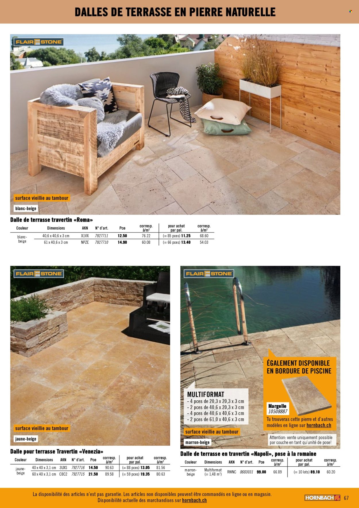 Catalogue Hornbach. Page 67. Page 67