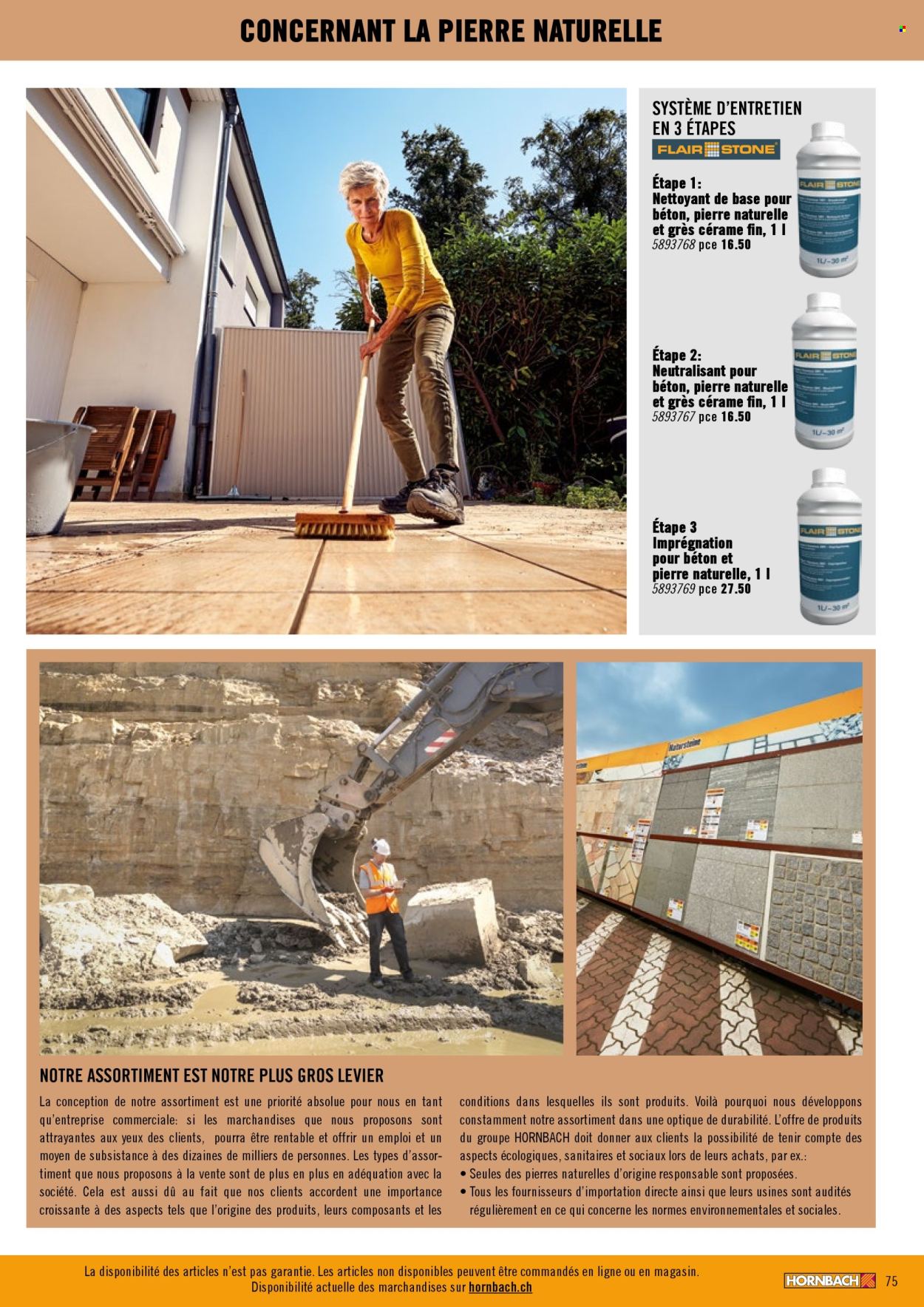 Catalogue Hornbach. Page 75. Page 75