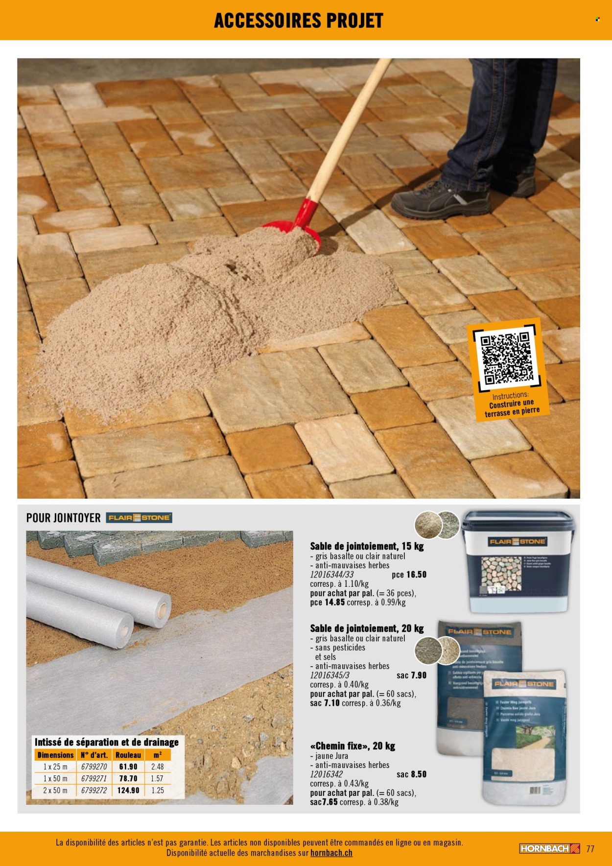 Catalogue Hornbach. Page 77. Page 77