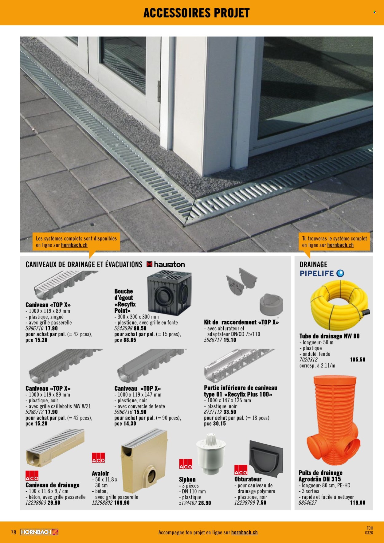 Catalogue Hornbach. Page 78. Page 78