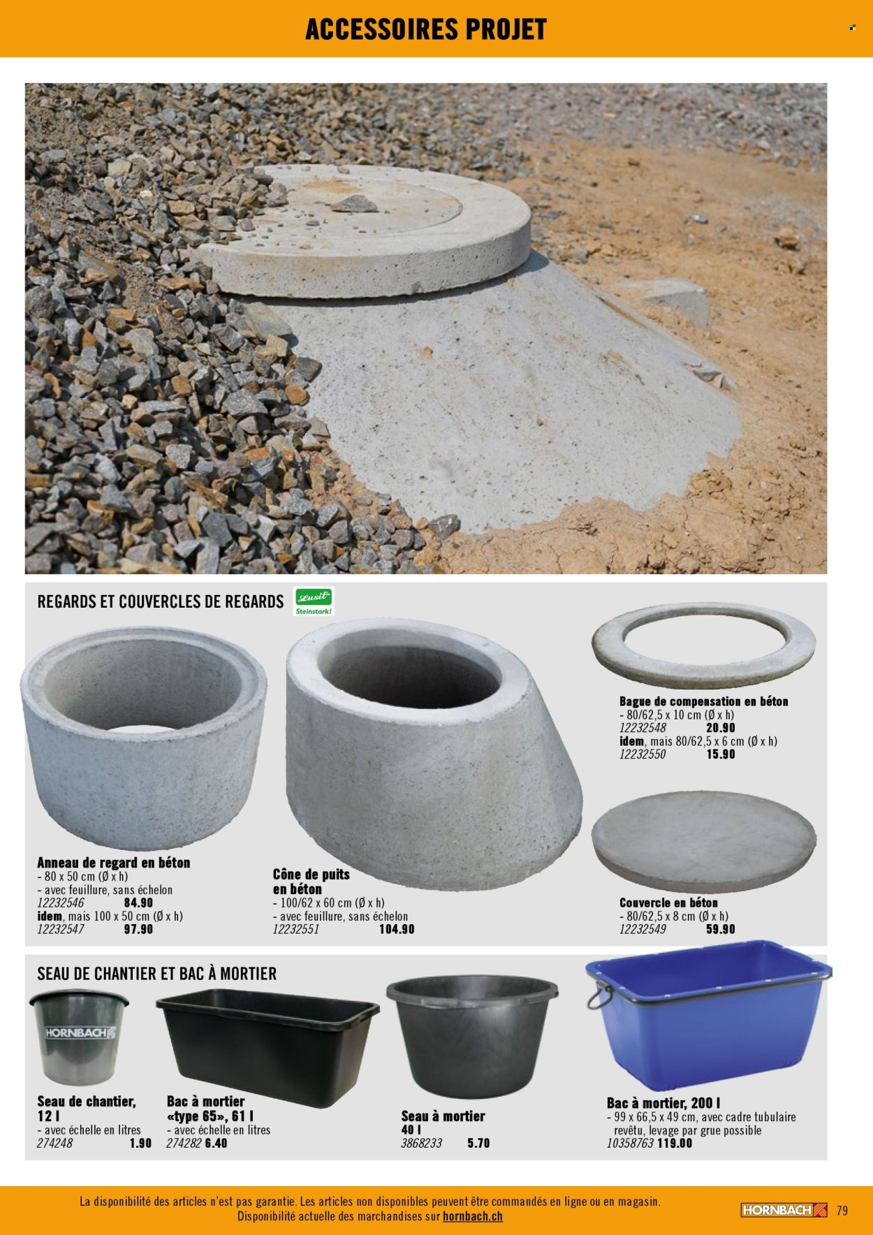 Catalogue Hornbach. Page 79. Page 79