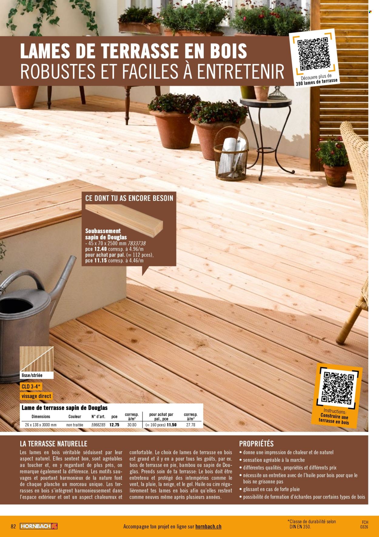 Catalogue Hornbach. Page 82. Page 82