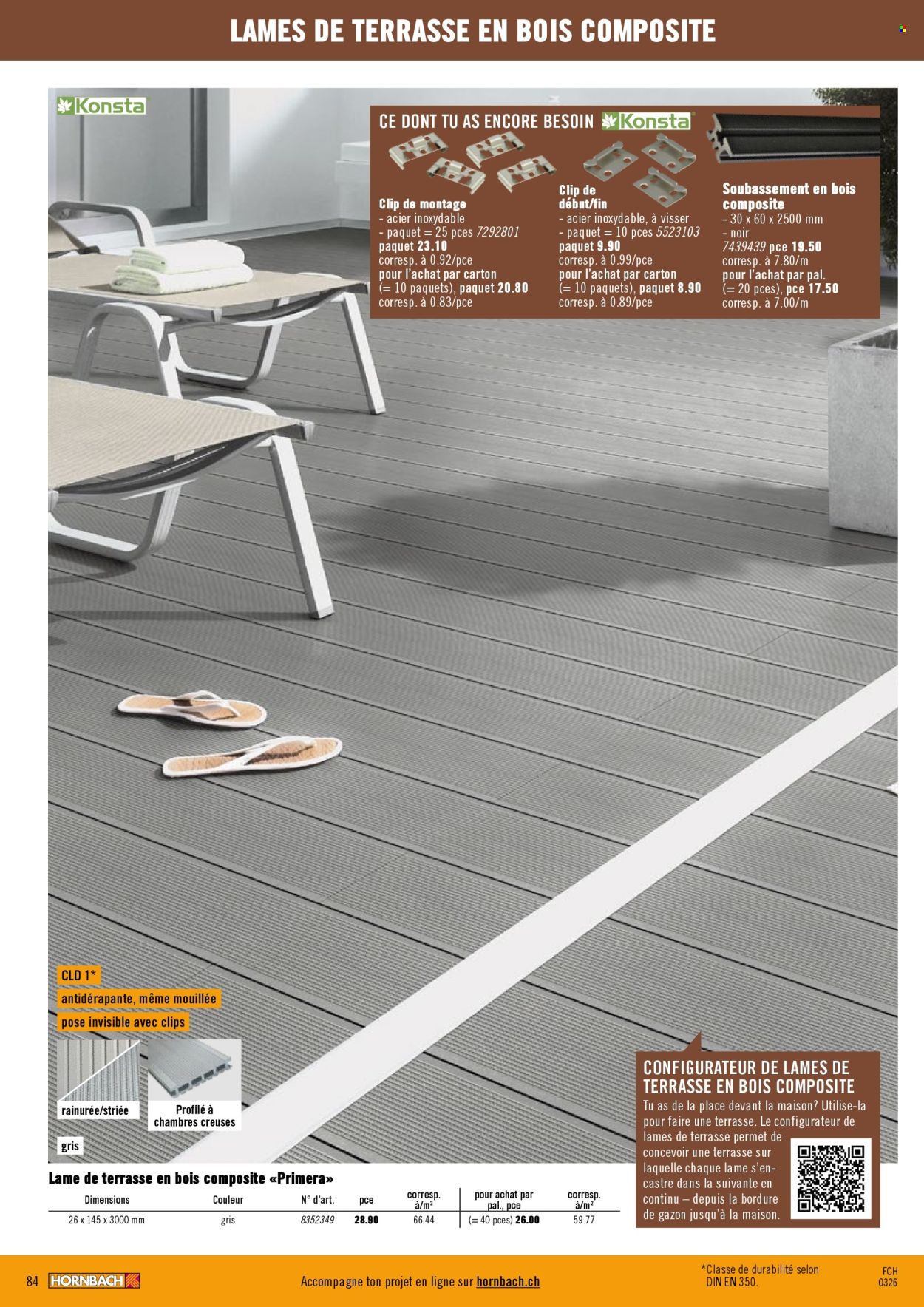 Catalogue Hornbach. Page 84. Page 84