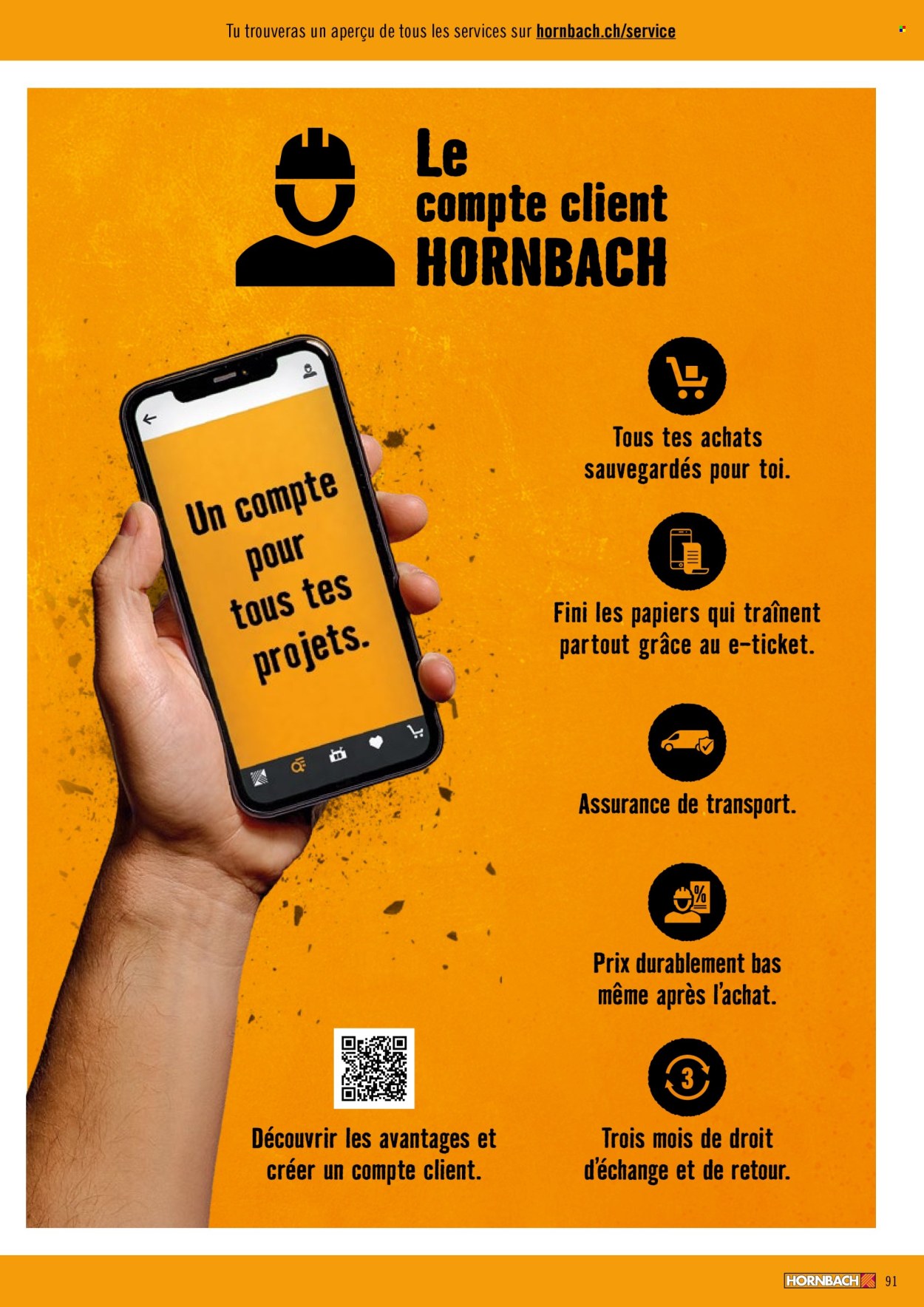 Catalogue Hornbach. Page 91. Page 91