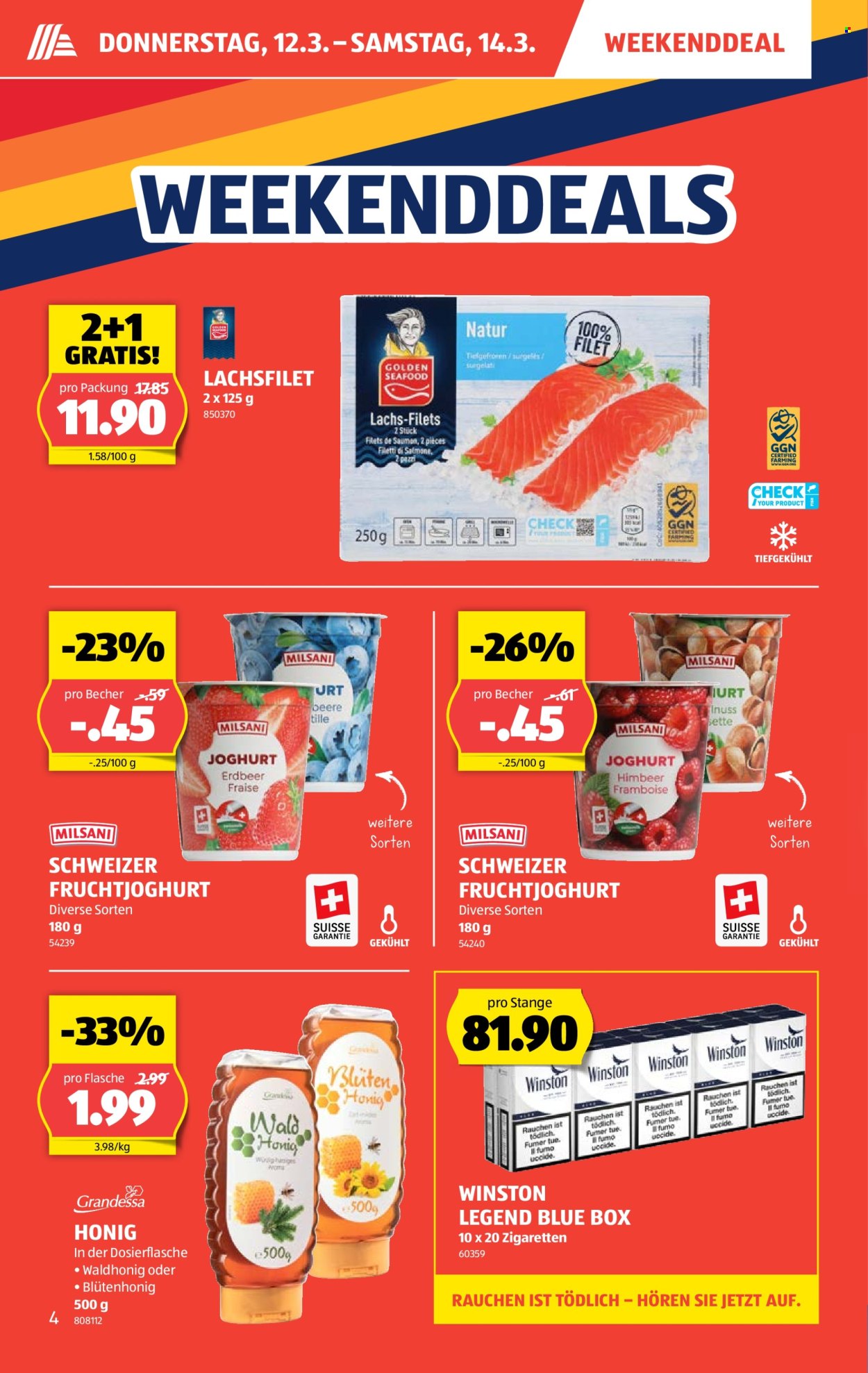 Catalogue Aldi - 12.3.2026 - 18.3.2026. Page 4. Page 4