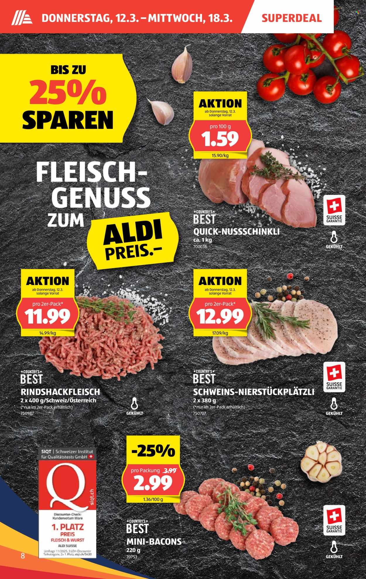 Catalogue Aldi - 12.3.2026 - 18.3.2026. Page 8. Page 8