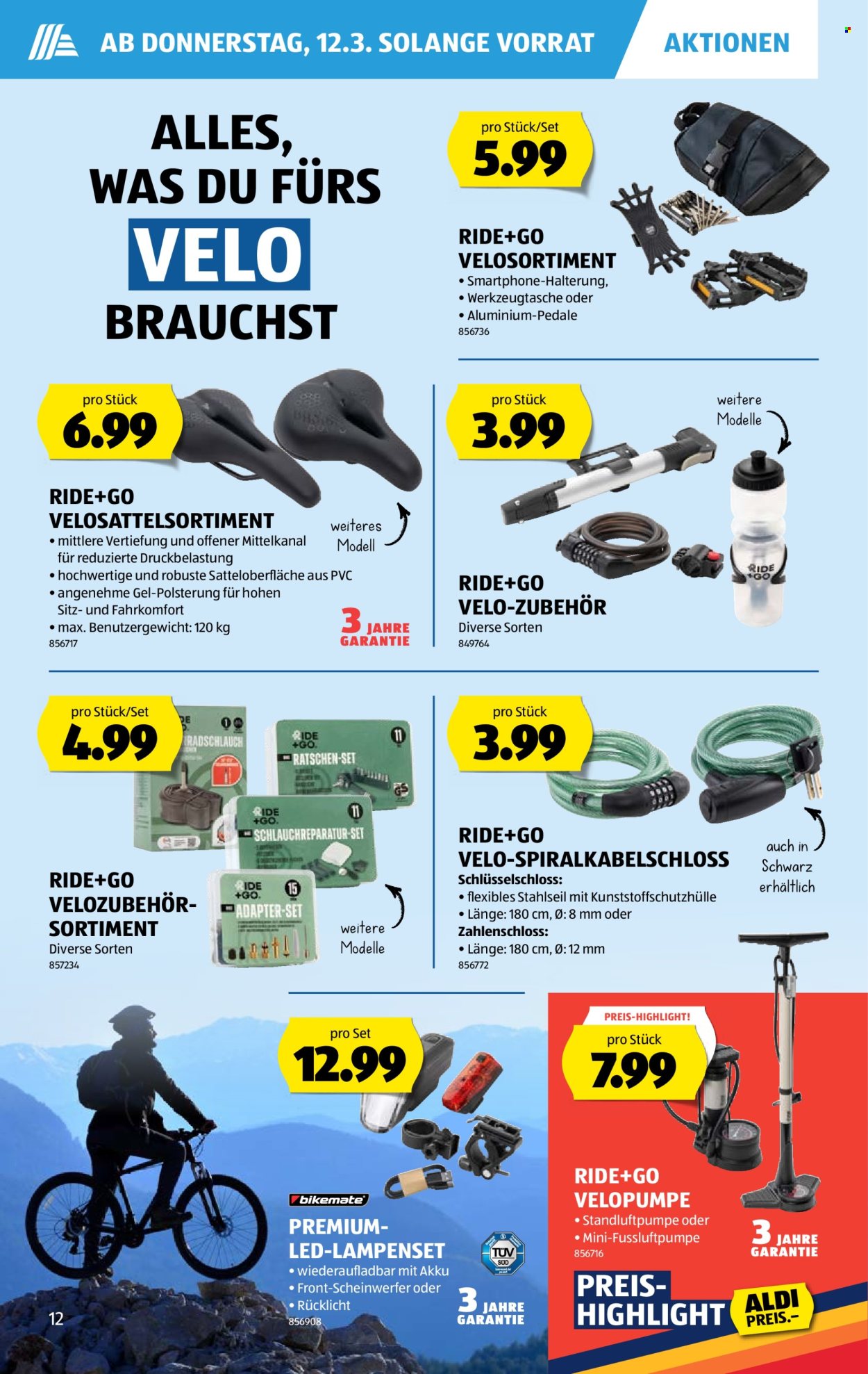 Catalogue Aldi - 12.3.2026 - 18.3.2026. Page 12. Page 12