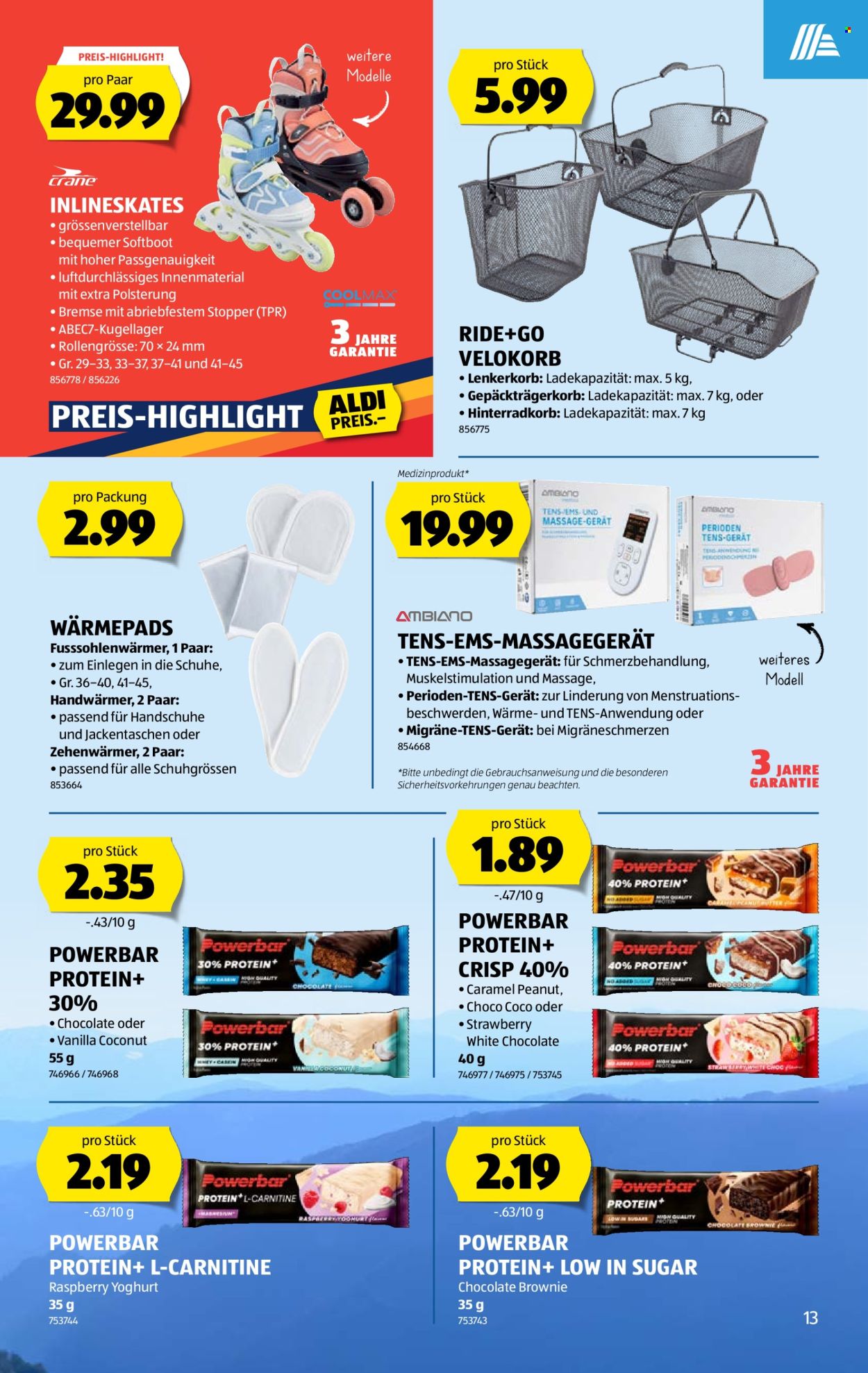 Catalogue Aldi - 12.3.2026 - 18.3.2026. Page 13. Page 13