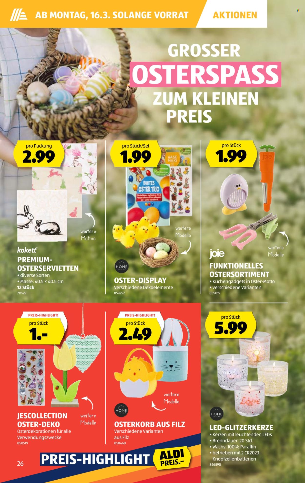Catalogue Aldi - 12.3.2026 - 18.3.2026. Page 26. Page 26