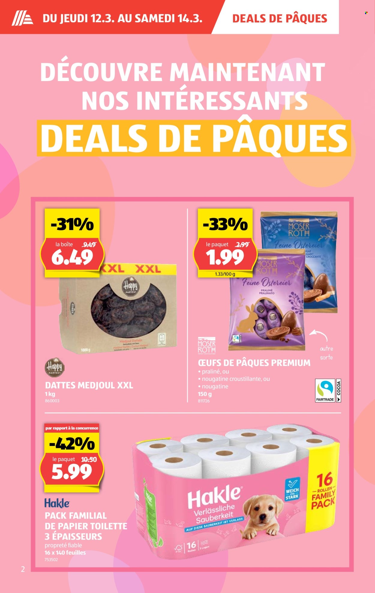 Catalogue Aldi - 12.3.2026 - 18.3.2026. Page 2. Page 2