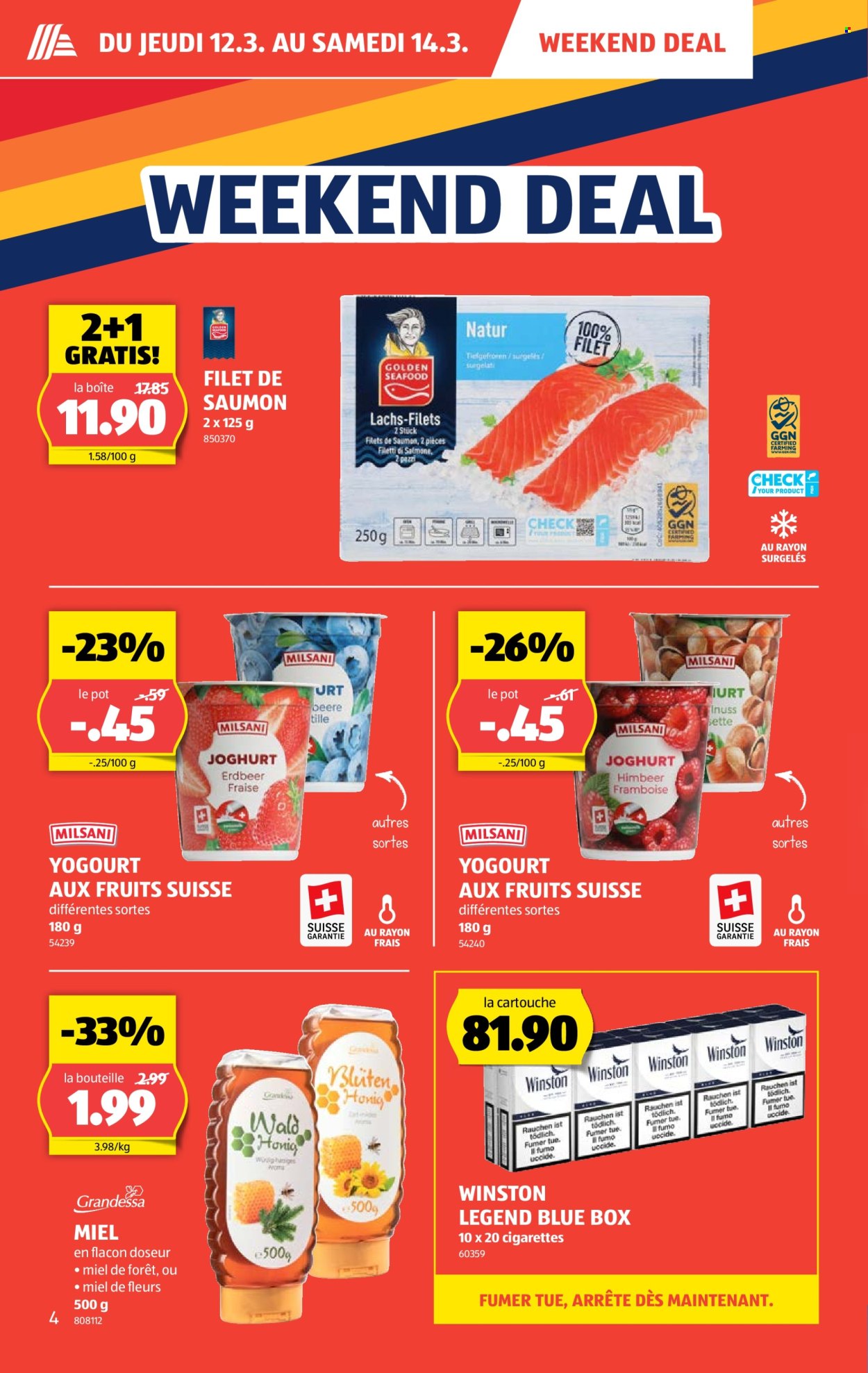 Catalogue Aldi - 12.3.2026 - 18.3.2026. Page 4. Page 4
