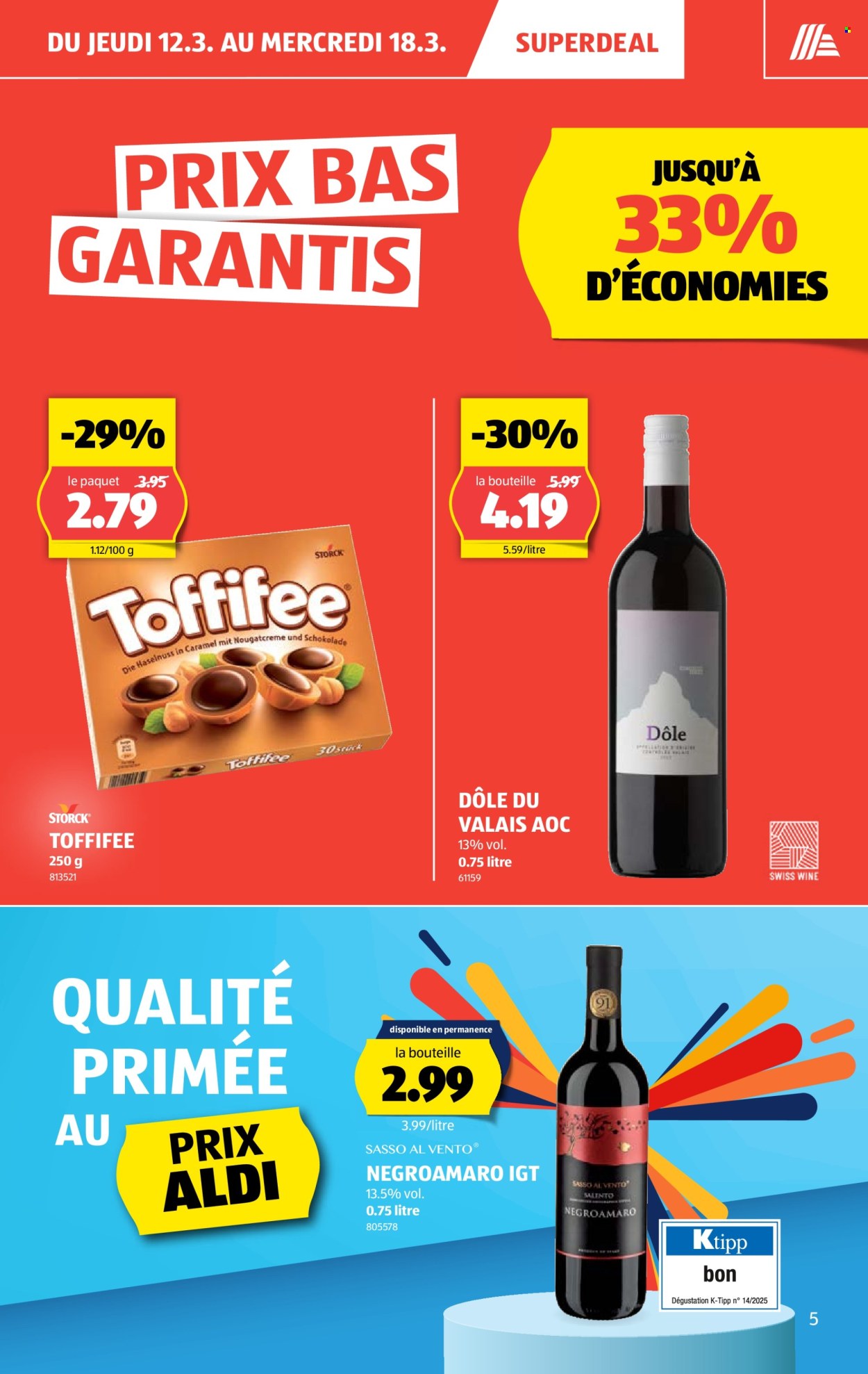 Catalogue Aldi - 12.3.2026 - 18.3.2026. Page 5. Page 5