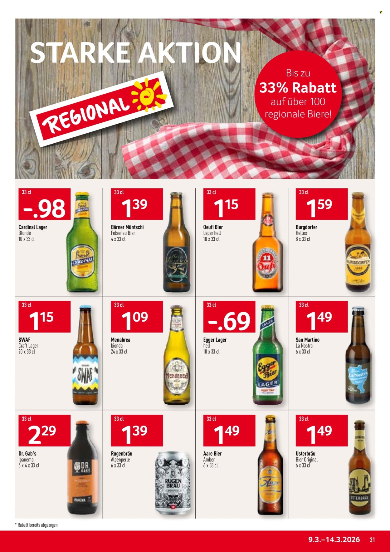 Catalogue Prodega - 9.3.2026 - 14.3.2026. Page 31. Page 31