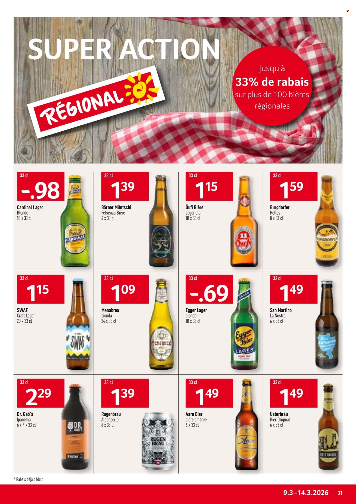 Catalogue Prodega - 9.3.2026 - 14.3.2026. Page 31. Page 31